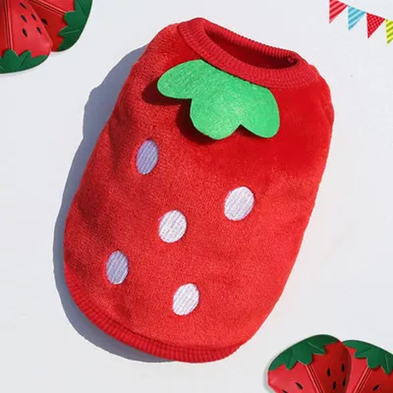 Cute Dog Clothes Winter Vest for Small Dogs Cats Warm Pets Sweater Soft Flannel Puppy Puffer Jacket Dog Accessories Supplies Xxs