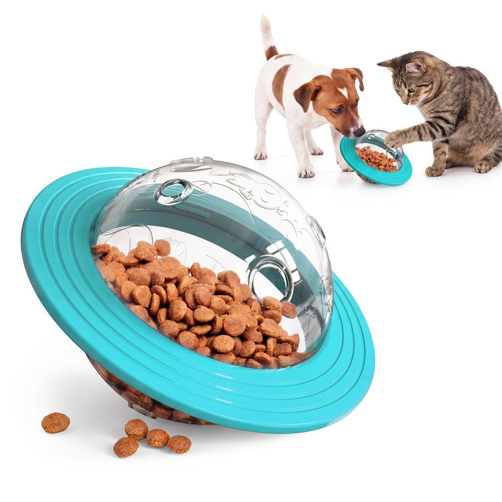 Dog Treat Dispensing Ball Interactive Puzzle Pet Toy Slow Feeder IQ Training