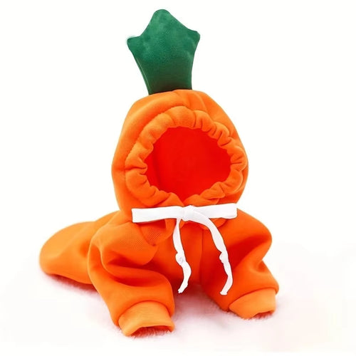 Cute Fruit Dog Clothes for Small Dogs Hoodies Warm Fleece Pet Clothing Puppy Cat Costume Coat for French Chihuahua Jacket Suit