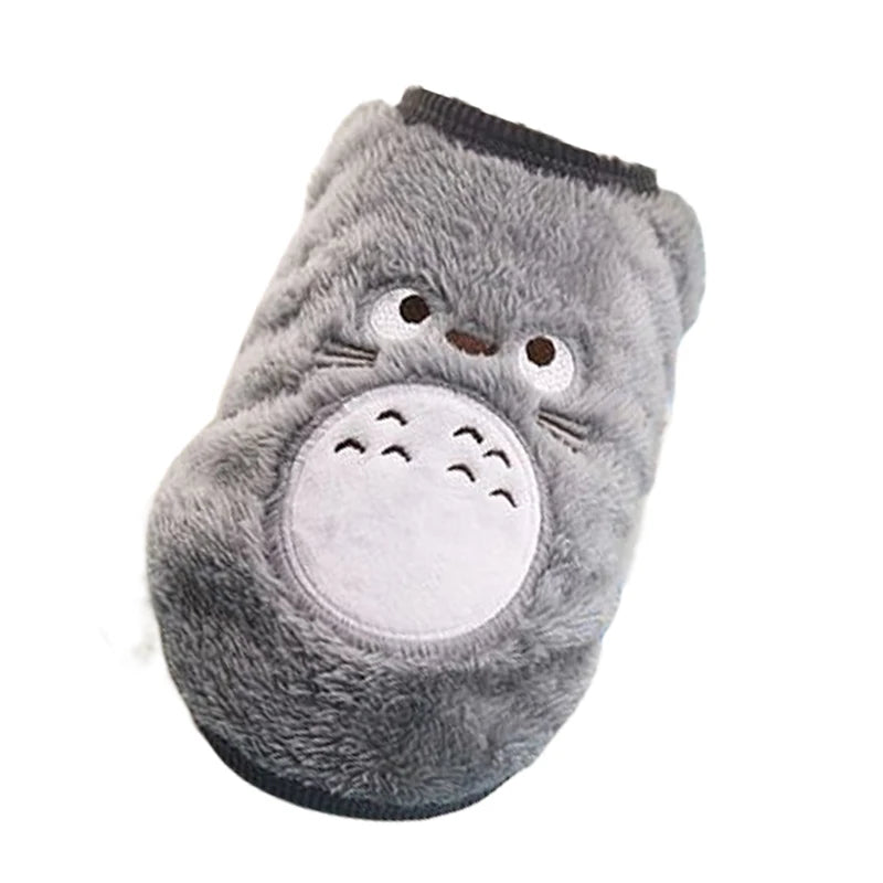 Cute Dog Clothes Winter Vest for Small Dogs Cats Warm Pets Sweater Soft Flannel Puppy Puffer Jacket Dog Accessories Supplies Xxs
