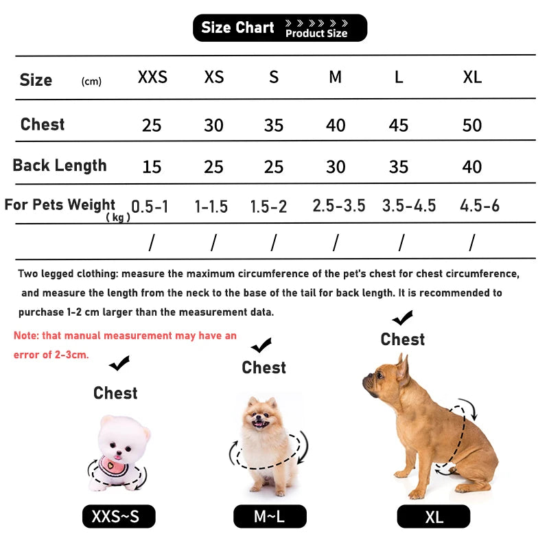 Cute Dog Clothes Winter Vest for Small Dogs Cats Warm Pets Sweater Soft Flannel Puppy Puffer Jacket Dog Accessories Supplies Xxs